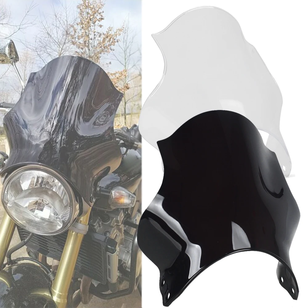 Лобовое стекло для мотоцикла VMAX 1200 Honda Hornet CB600 CB750 CB400 CB900 CB919 CB250 CB 400 600 750 900 919 250| |