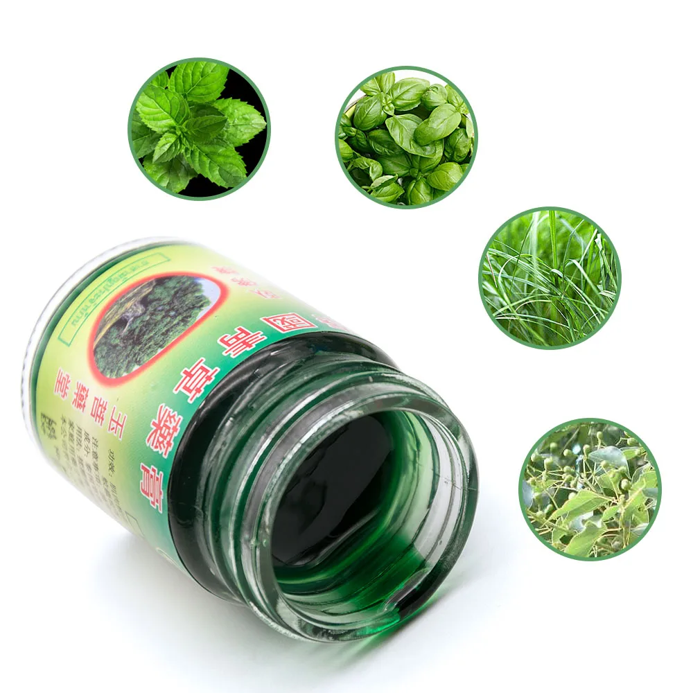 50g/pc Thailand Green Herbal Cream Cold Headache Balm Pain Ointment Refresh Oneself Influenza Dizziness Summe | Красота и здоровье