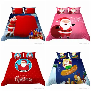 

100% Polyester Christmas Girls Bedding Sets New Festival Bed Decoration For Teens And Children