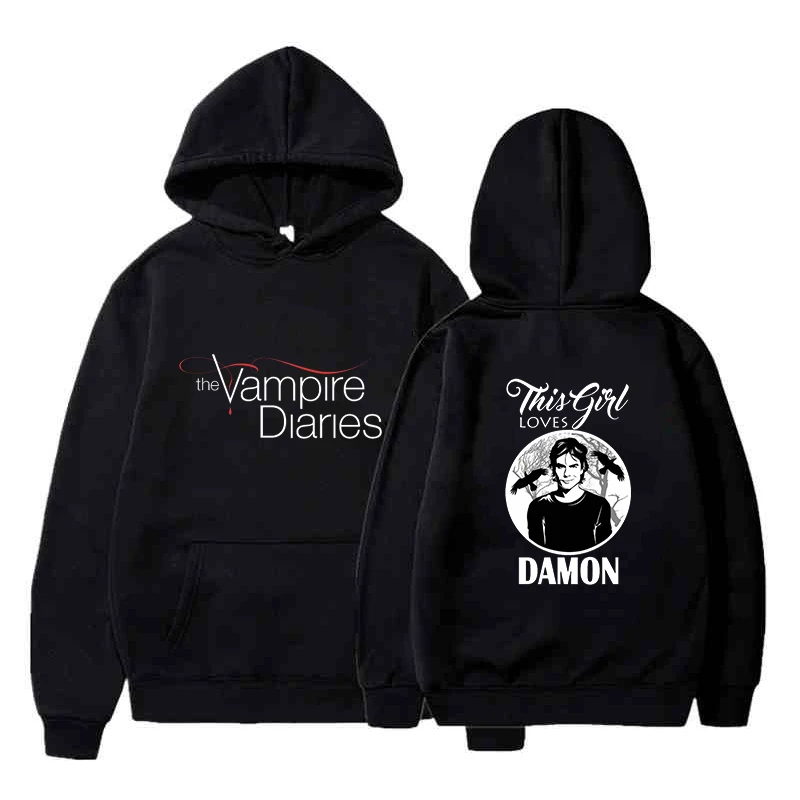 Salvatore 17 Vampire Diaries Hoodie Amazon Sudadera Salvatore