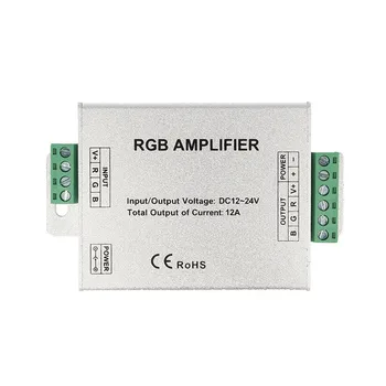 

LEDLUX CL7007 Amplifier RGB and single color strip coil Led 12V-24V 12A RGB Amplifier PWM LN-ZJFJ-3CH-LV
