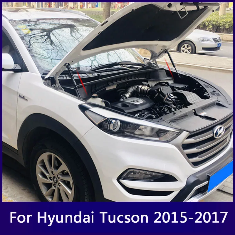 Передний подъемник двигателя для Hyundai Tucson 2015 2016 автомобильный капот