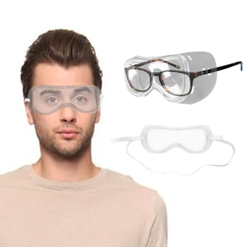 

Safety Goggles Anti Fog Dust Clear Goggles Saliva-proof Goggles for Outdoor Laboratory Eye Protection 14.8x5.5cm TB Sale