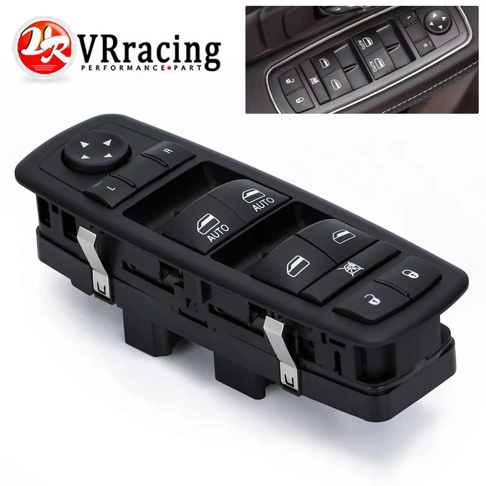 Vr - Power Master Window Switch 9 + 3 Pin Anteriore Sinistro Lato Conducente Per 09-12 Dodge Ram 1500 2500 3500 Vr-Kg01