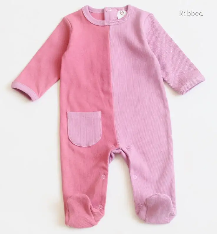 pink purple patches Боди для малышей; пижамы; детская одежда с длинными рукавами; одежда для детей; комбинезоны для новорожденных; Одежда для мальчиков и девочек; Детский комбинезон - Цвет: pink purple patches