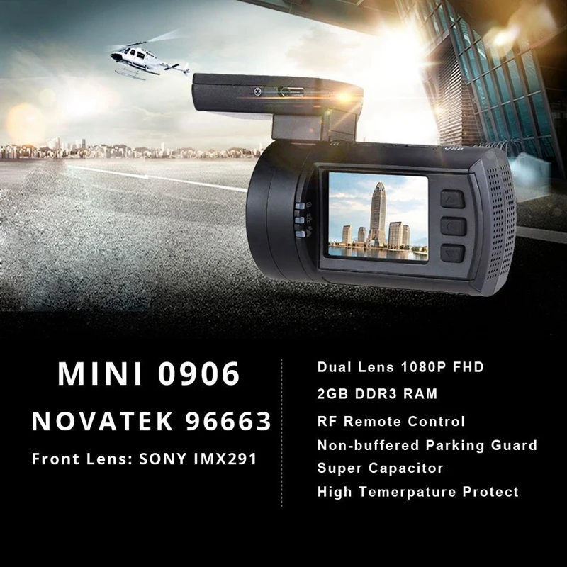 Мини DVR Автомобильный видеорегистратор, камера, скорость, gps 1080P 60FPS HD видео рекордер, супер конденсатор с пультом дистанционного управления, температуры