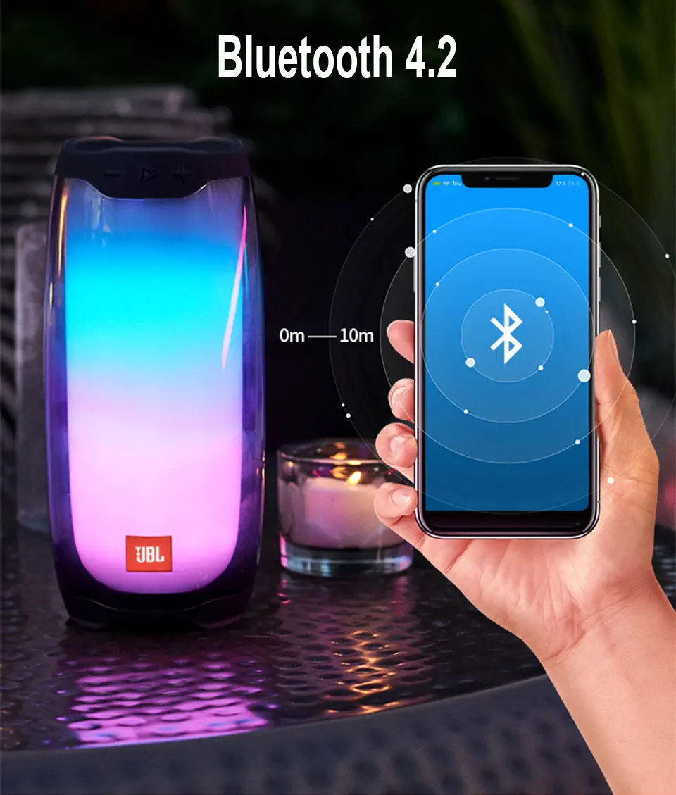 Gadgetoo Jbl Pulse 4 Portable Wireless Bluetooth Speaker