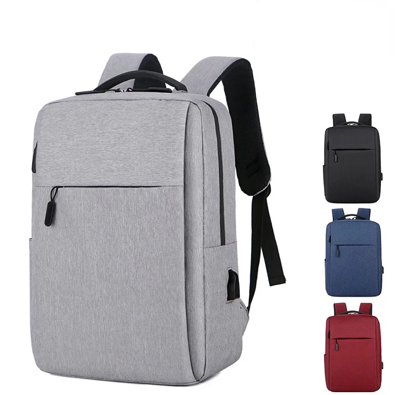 SKOANBE Backpack Men's Leisure Outdoor USB Charge Charging Sports Backpack Business Computer Bag Travel Bag External Outside Bag