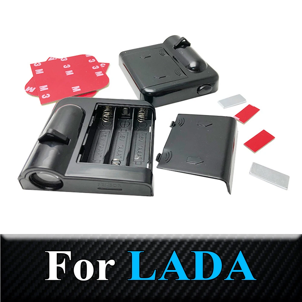 2x светодиодный автомобисветильник Тор логотипа для Lada Granta Kalina 2 Largus Priora Niva Samara Vaz