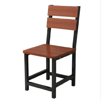 

Fast food restaurant tables and chairs home modern minimalist steel wood dining chair breakfast snack bar chair back canteen din