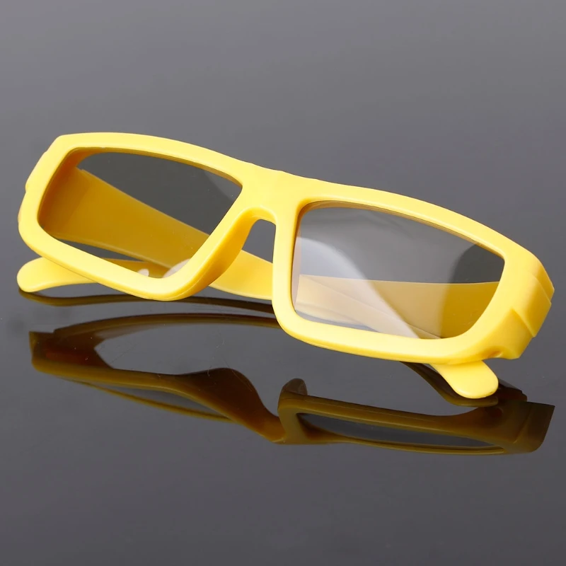 Детские круглые поляризационные Пассивные 3D очки для реального D 3D ТВ кинематографический