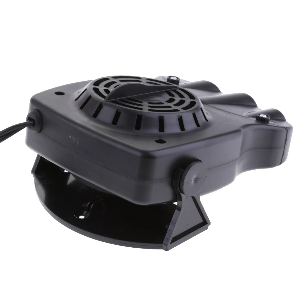 Portable Car Auto Heater 300° Rotatable Fast Heating Fan Defroster Demister