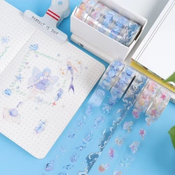 Washi Tape 5Pcs/Set Stickers Washitape School Supplies Stationery Starry Sky Masking Tape Cute Cintas Decorativas Washi Tape Set