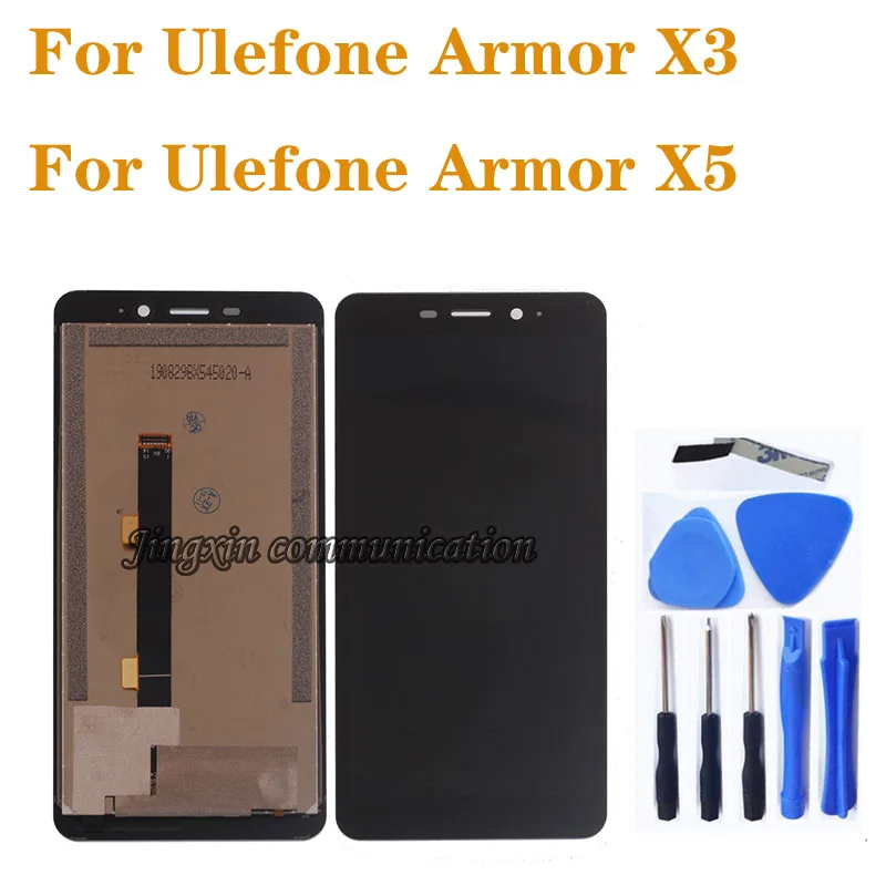 Original Display For Ulefone armor x3 LCD DISPLAY+Touch Screen Digitizer Replacement for Ulefone Armor x5 LCD Screen Repair Kit