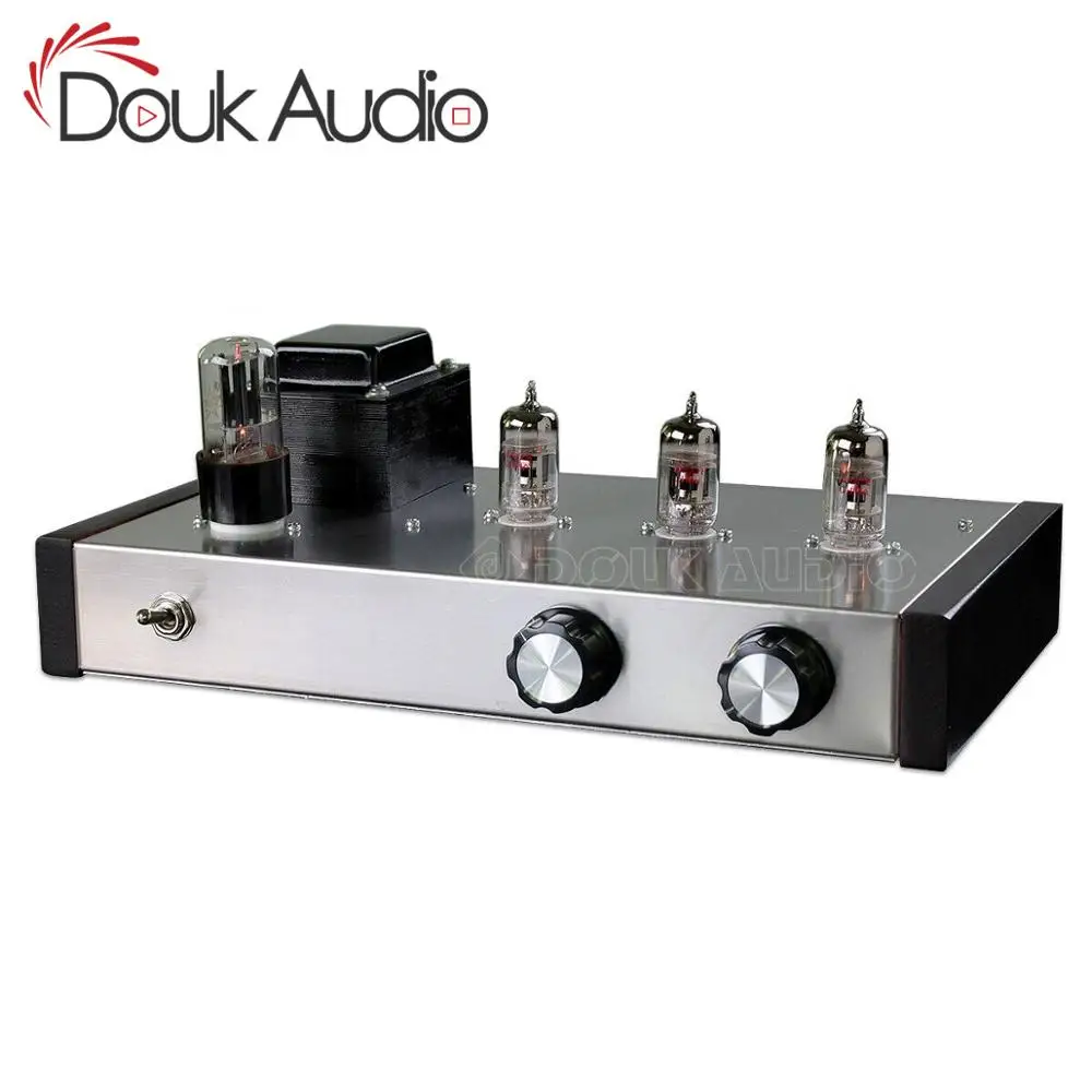US $143.99 Douk Audio 12AX7 Vacuum Tube PreAmplifier HiFi Stereo Home Audio Preamp Ref Marantz M7