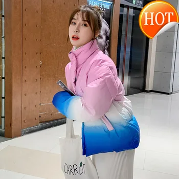 

Winter Fashion Parka Jacket Women Clothes 2020 Elegant Korean Short Coat Female Jacket Warm Parkas Manteau Femme 3580