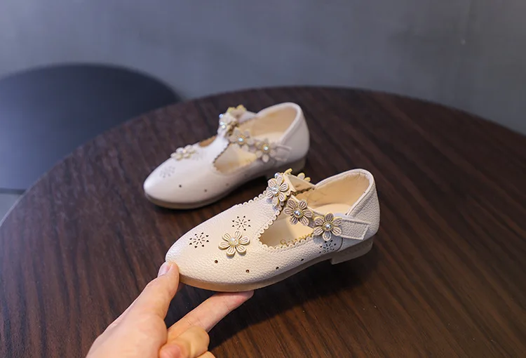 AFDSWG Горный хрусталь цветок одиночные туфли girls moccasins leather kids shoes princess shoes kids туфли детские для девочки обувь кожа осенняя обувь детская обувь детская детская обувь для девочки