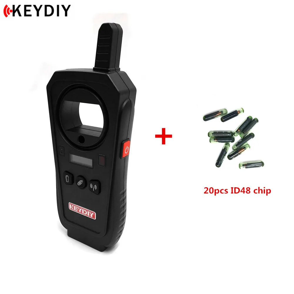 KEYDIY KD-X2 двери гаража дистанционного генератора автомобильный ключ Частотный тестер 96Bit 48 транспондер чип-копир без жетона с чипами - Цвет: X2 with 20pcs ID48