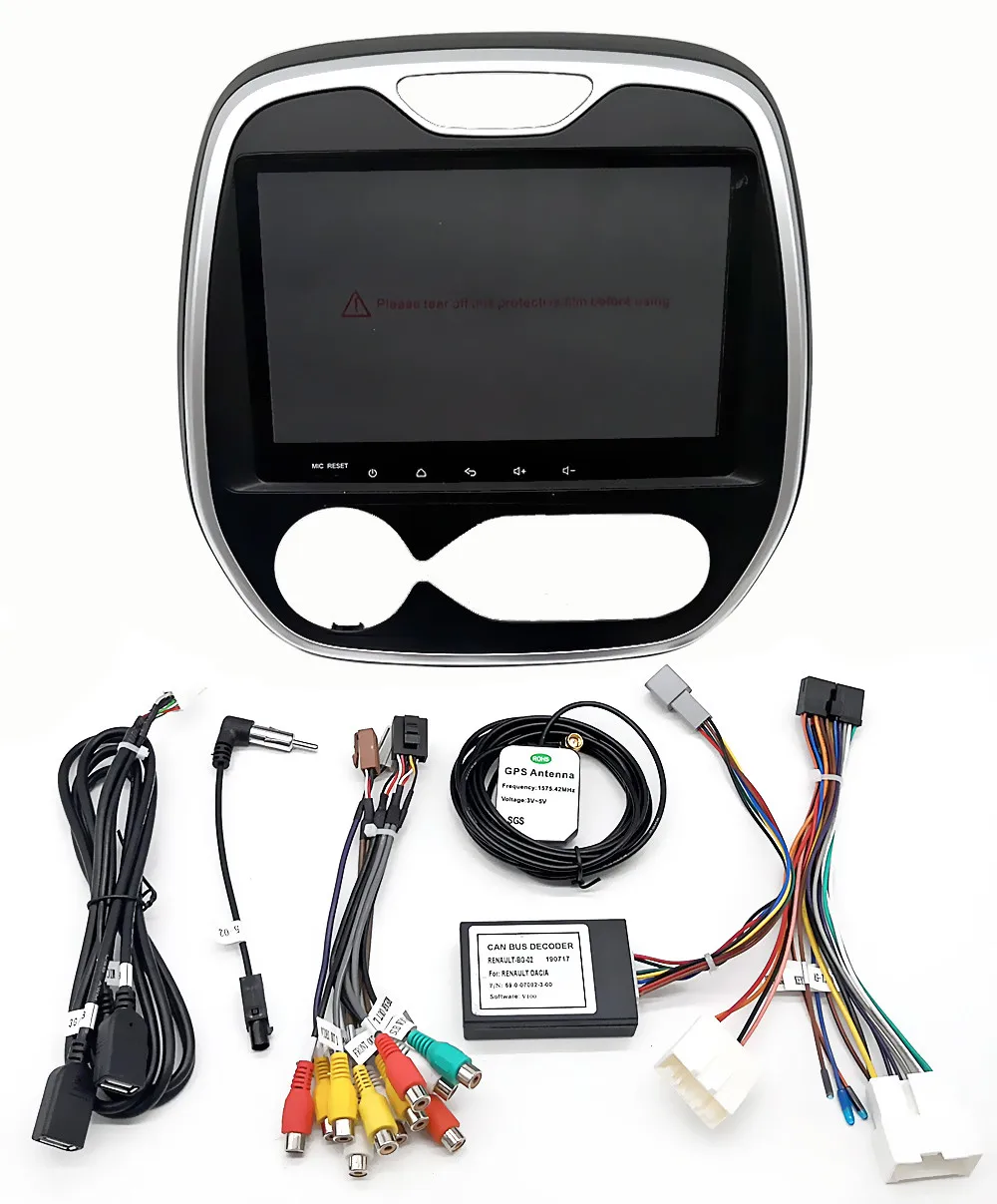 KLYDE 9 "ips 4G Android 8,0 Octa Core PX5 4G B Оперативная память 32 ГБ Встроенная память DVD мультимедиа плеер радио для Renault захвата на MT 2011-2017