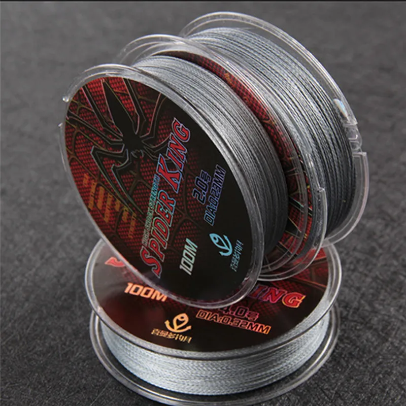 100M PE Material Multifilament Carp Fishing Cord Wear-Resistant Carp Fishing Wire Saltwater Fishing Lines