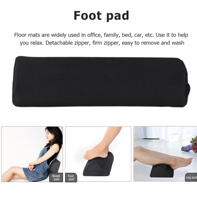 Foot Rest Anti-slip Comfortable Zipper Double Layer Relieve