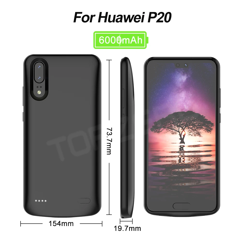 Чехол-аккумулятор для huawei Honor V10 mate 9 10 pro 20x портативное зарядное устройство power Bank чехол для huawei P10 Plus P20 Pro power Чехол