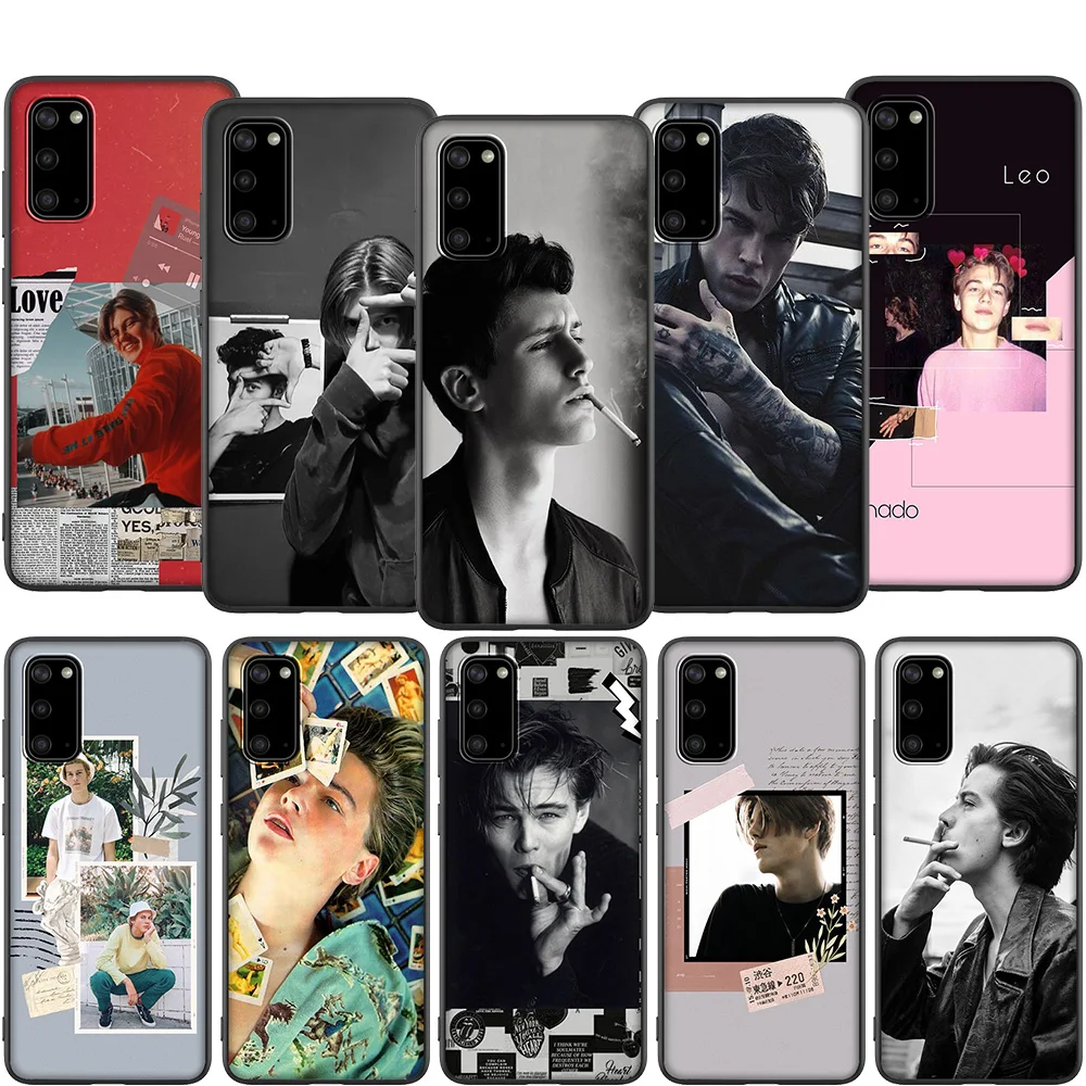 Мягкий чехол Lavaza Leonardo dicapro для Samsung Note A3 A5 A6 A7 A8 A9 A10s A20s A30s A40s A50s 10 A70 8 9 J6 Plus |