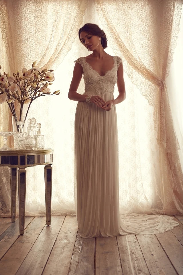 Vestido de noiva Hot8 аппликация бисер лиф шифон принцесса вечерние платья невесты с длинным шлейфом Мать невесты платья