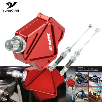 

For HONDA XR250 MOTARD XR 250 1995-2007 2006 2005 2004 2003 Motorcycle CNC Aluminum Stunt Clutch Lever Easy Pull Cable System