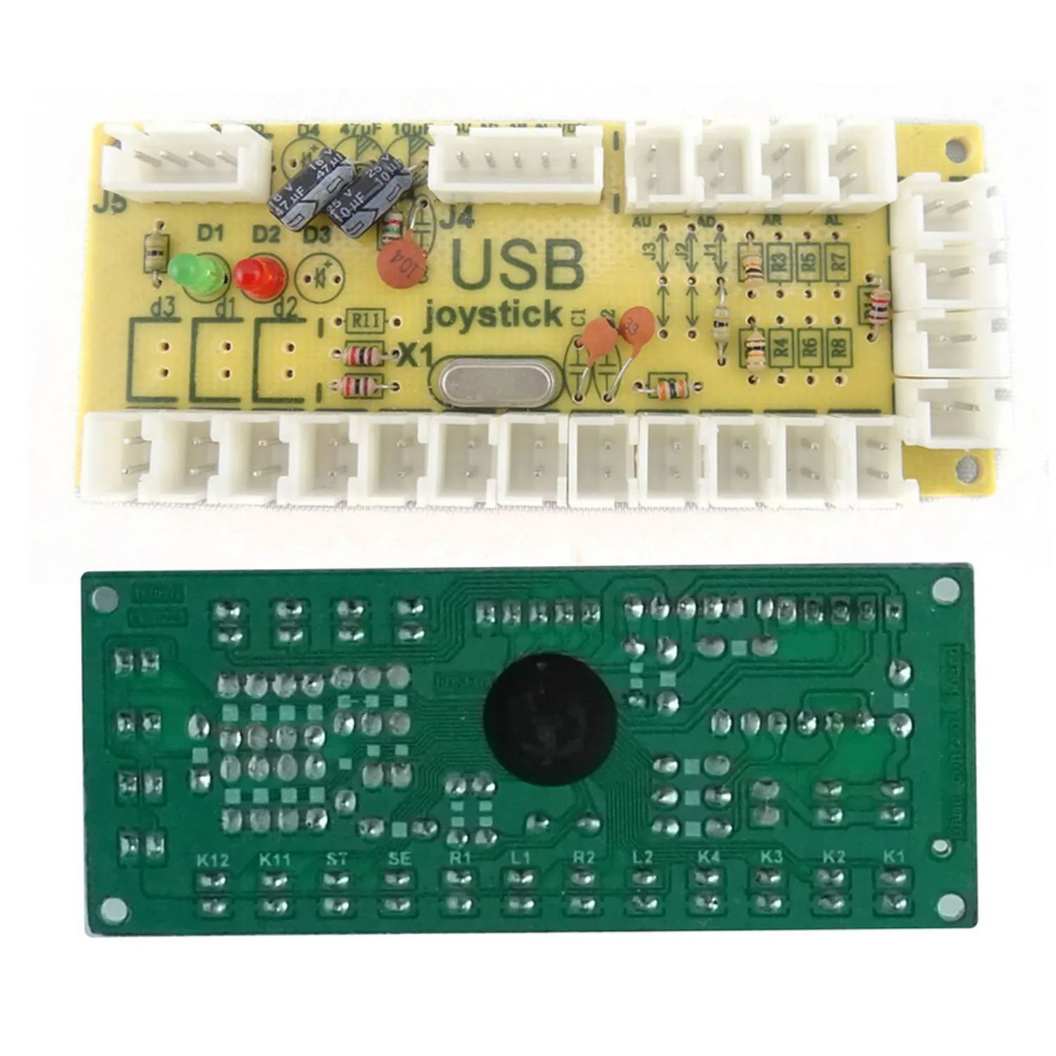 Bevigac Нулевая задержка USB плата Подключения кодировщика с кабелями двухканальный
