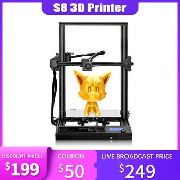 

FDM 3D Printer PLUS SIZE Large Works Automatic 3D Printer DIY Delicate Artwork support TF card USB Interface 3D Kit Drucker