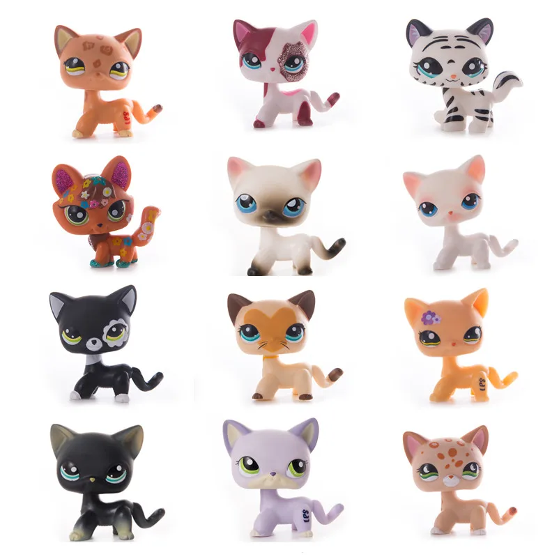 Набор игрушек LPS для косплея короткошерстная кошка собака ПВХ | Игрушки и хобби