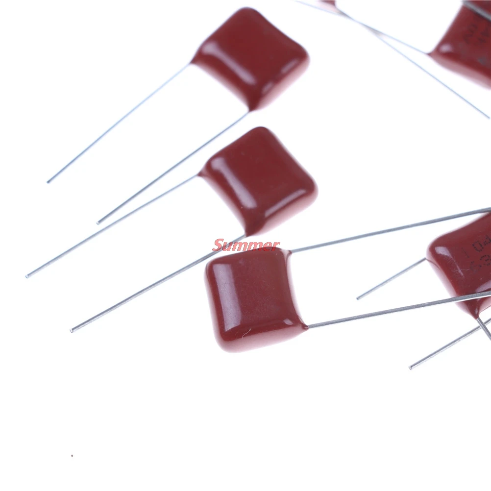 New 10Pcs Metallized Film Capacitor 630V104J 104 630V CBB 104J 630V