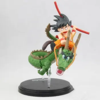 

Anime Dragon Ball Z Super Saiyan Goku With Dragon Riding PVC Action Figures Collection Model Doll Toy Surprise Gift For Kids