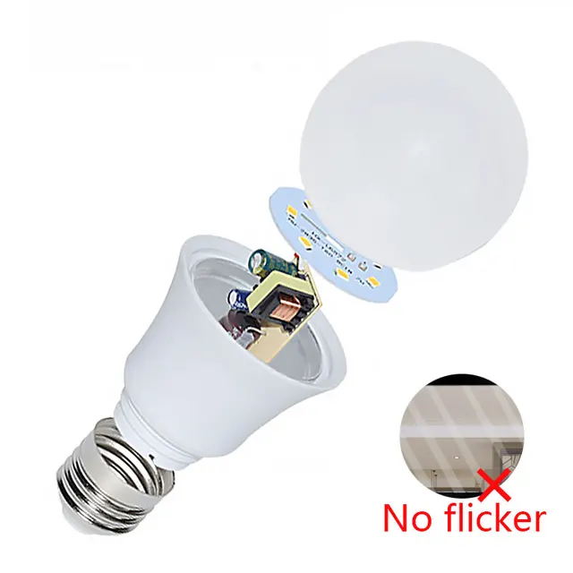 10pcs LED Bulb Lamps E27 AC220V 240V Light Bulb Real Power 20W 18W 15W 12W 9W