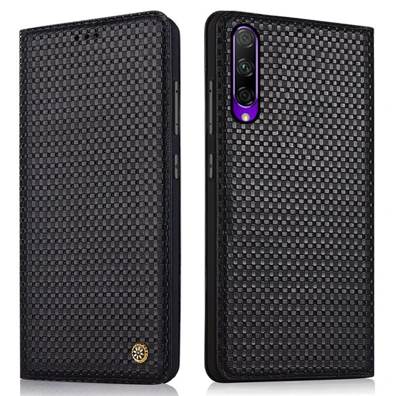 

High-end Genuine Leather Magnetic Flip Cover Mobile Phone Book Case For Huawei Honor 9X Pro/Huawei Honor 9X Phone Case Funda