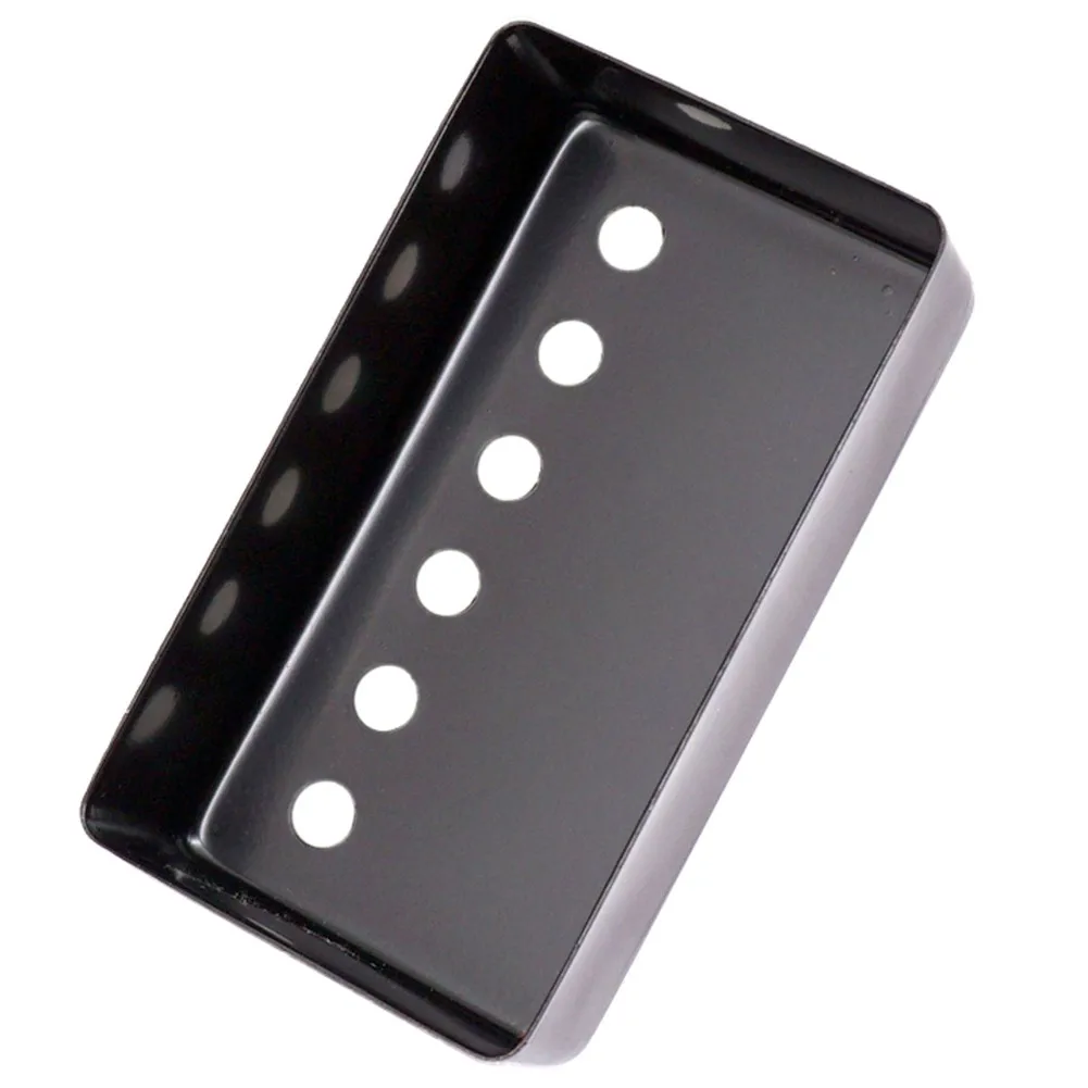 50/52mm Metal Humbucker Pickup Cover Metal Black Silver Guitar Parts Accessories For LP Style Electric Guitar Silver Black