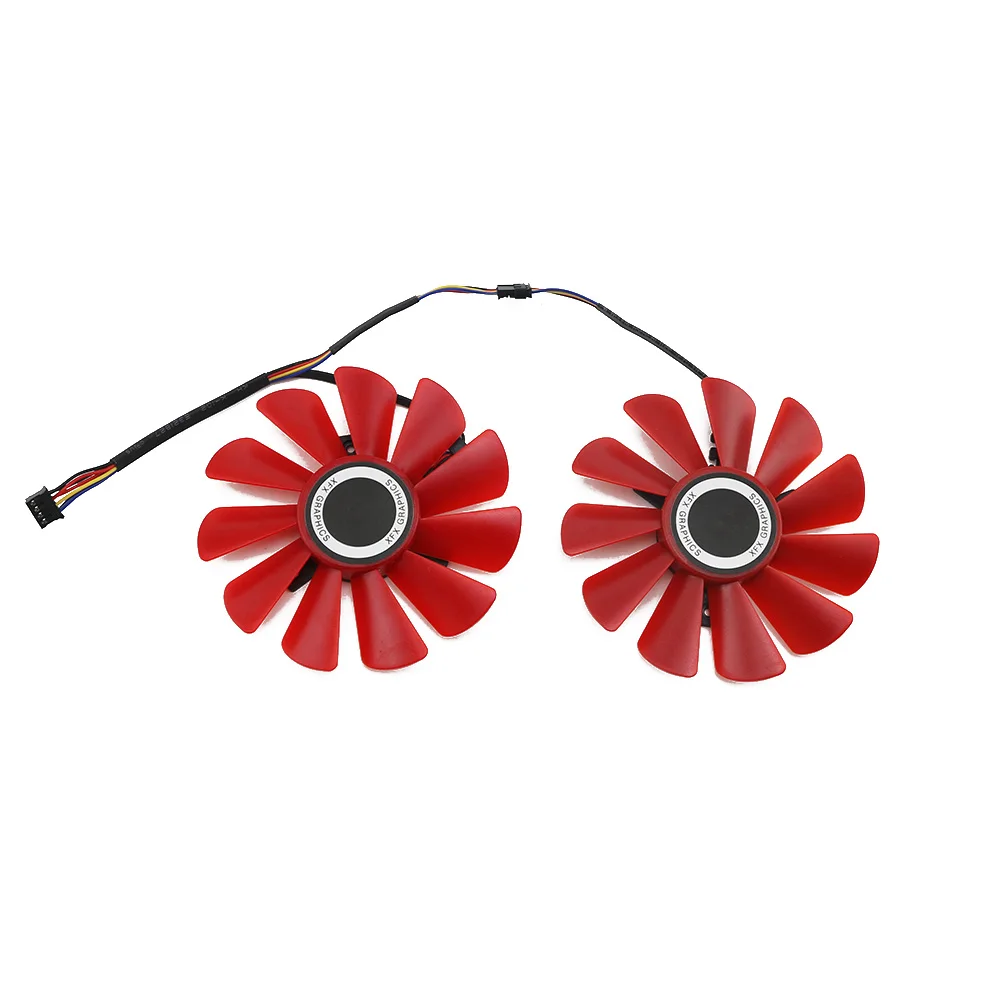 iHaospace 85MM Diameter RX 570-RS RX 580 RS FD10U12S9-C for XFX RX570 RS RX580 RS Video Graphics Cards Cooling As Replacement Fan 