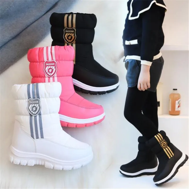 

Зимние ботинки для детей, новинка зимы 2021, хлопковая мягкая обувь с мягкой подошвой для девочек, теплая Уличная Повседневная обувь для мальчиков, Нескользящие лодки