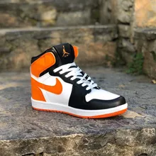 Nike Jordan 1 оранжевый