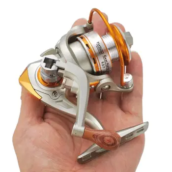 

Fishing Reel Mini Gapless Alloy Metal Pre-Loading Spinning Wheel Ice Rock Raft Fish Supply Outdoor Fish Reel Tool Accessory