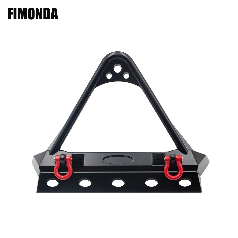 Metal Front Bumper Stinger for 1/10 RC Rock Crawle Car Axial SCX10 II 90046 90047 Traxxas TRX4 TAMIYA CC01 D90 TF2 Rubicon Body