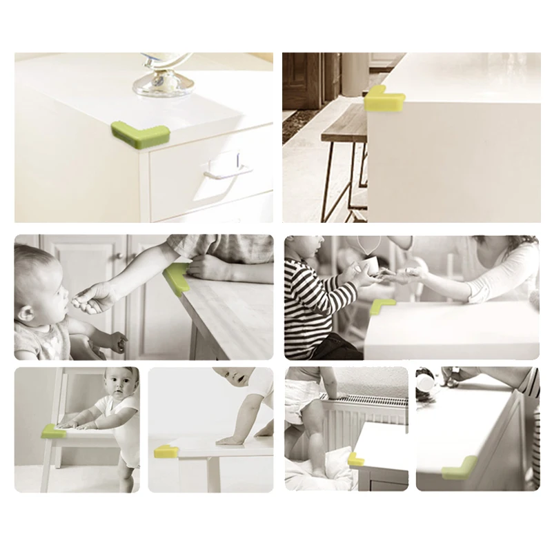 Silicone Table Corner Protector 10pcs