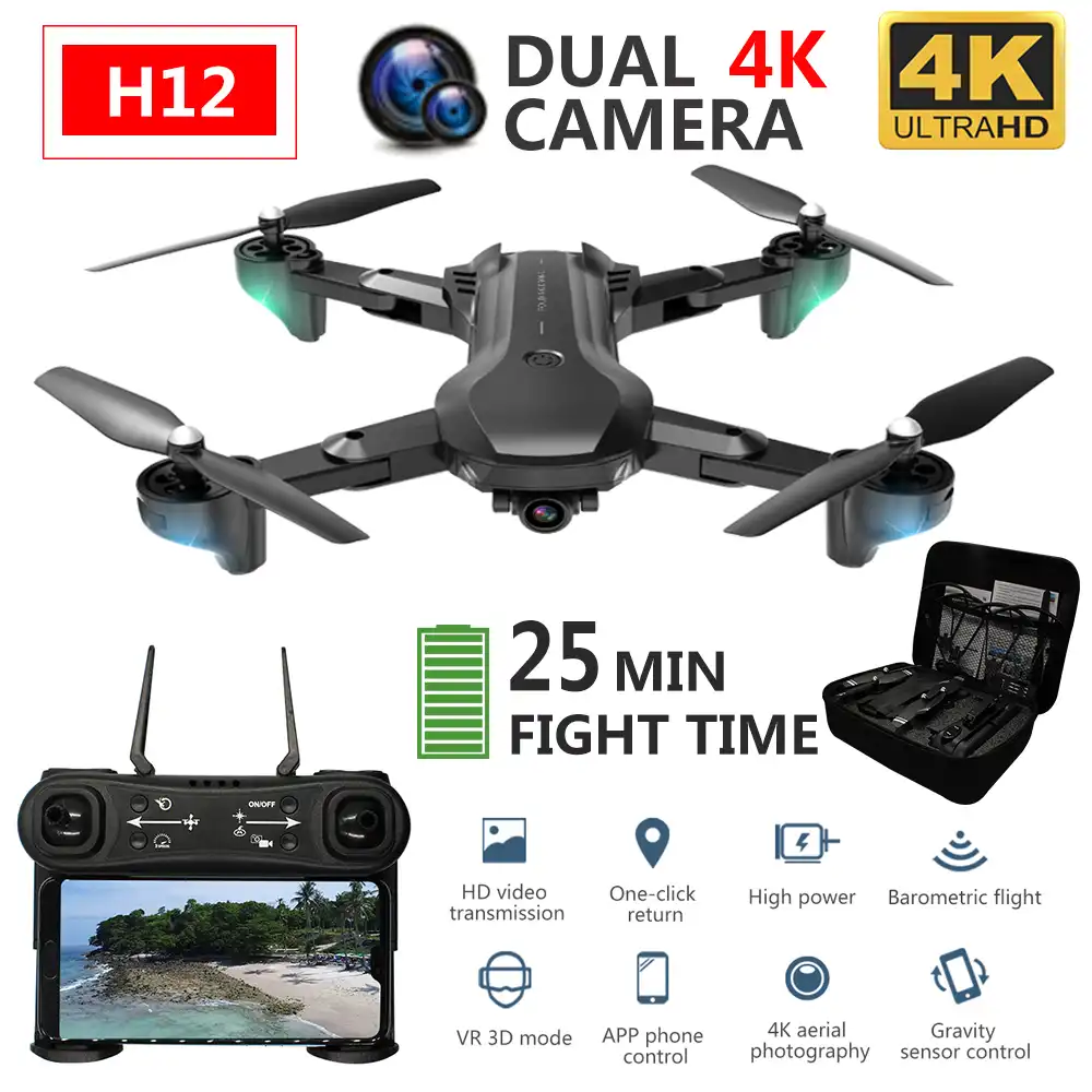 mini drone h12