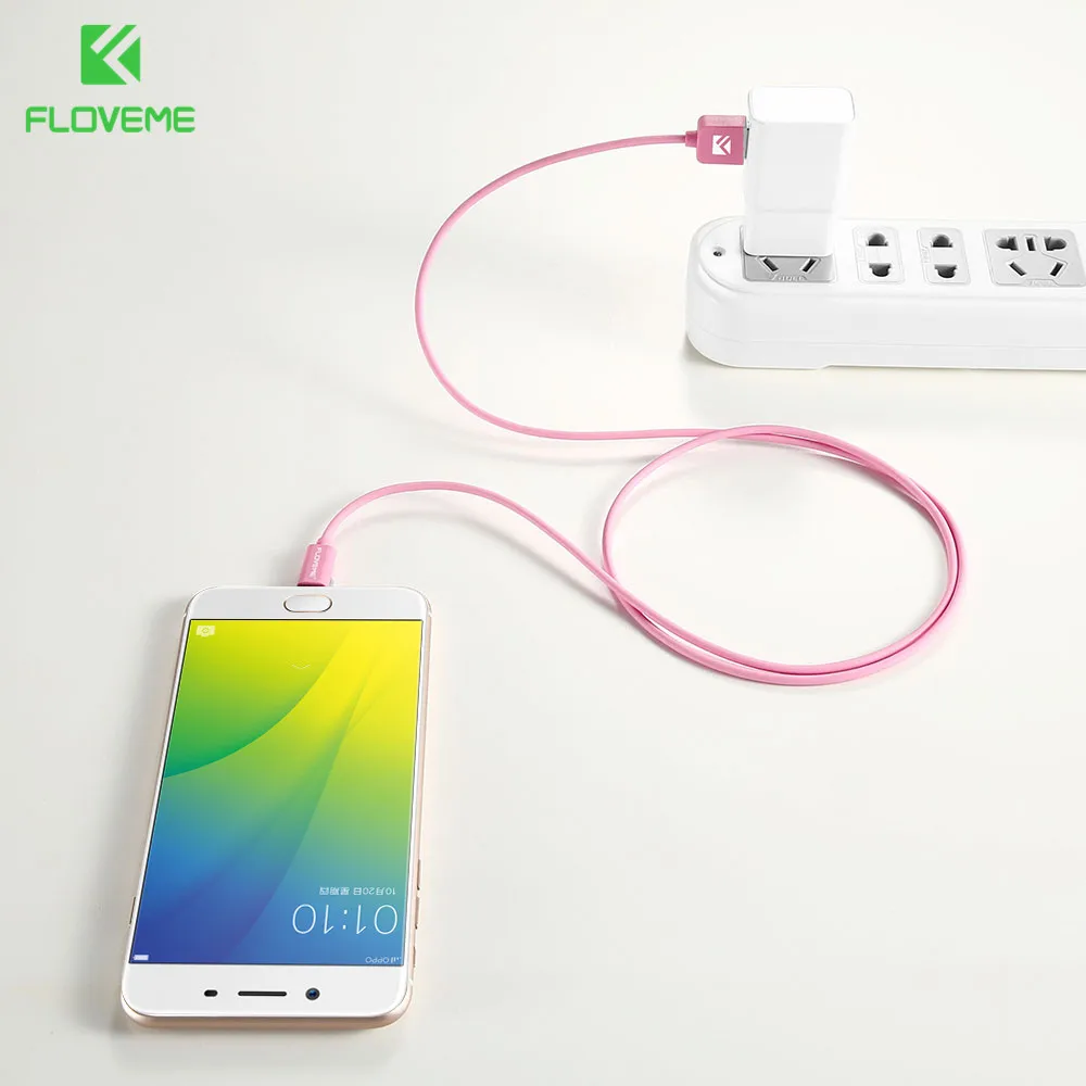 Кабель Micro USB FLOVEME 5 В/2 1 а для Samsung S7 S6 кабель быстрой зарядки Huawei Honor Xiaomi Дата