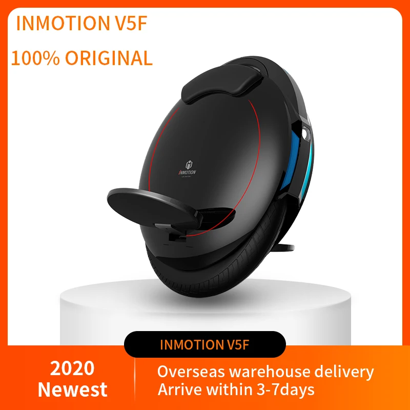 Новинка 2021 Одноколесный Электрический велосипед INMOTION V5F с ручным рычагом Bluetooth