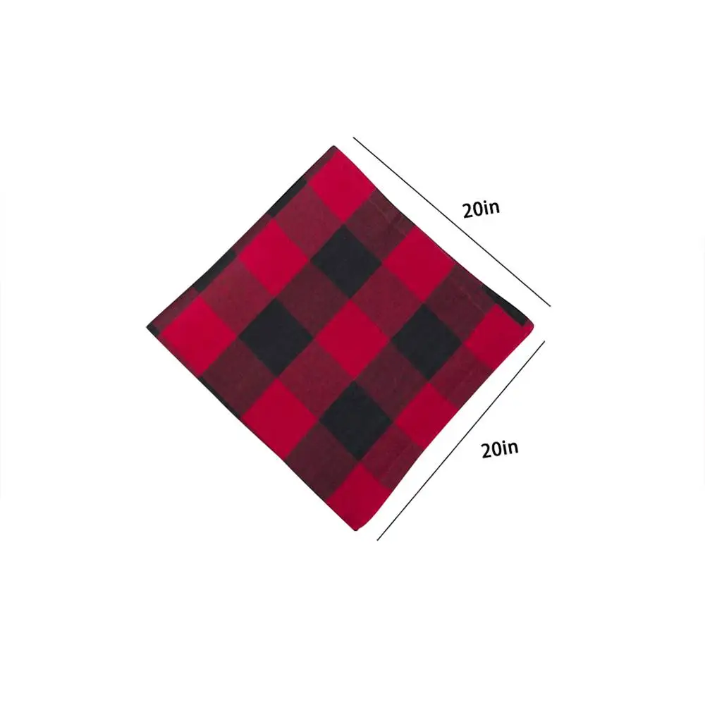 Хлопковая скатерть из буйвола для семейных ужинов или торжеств вечеринок в