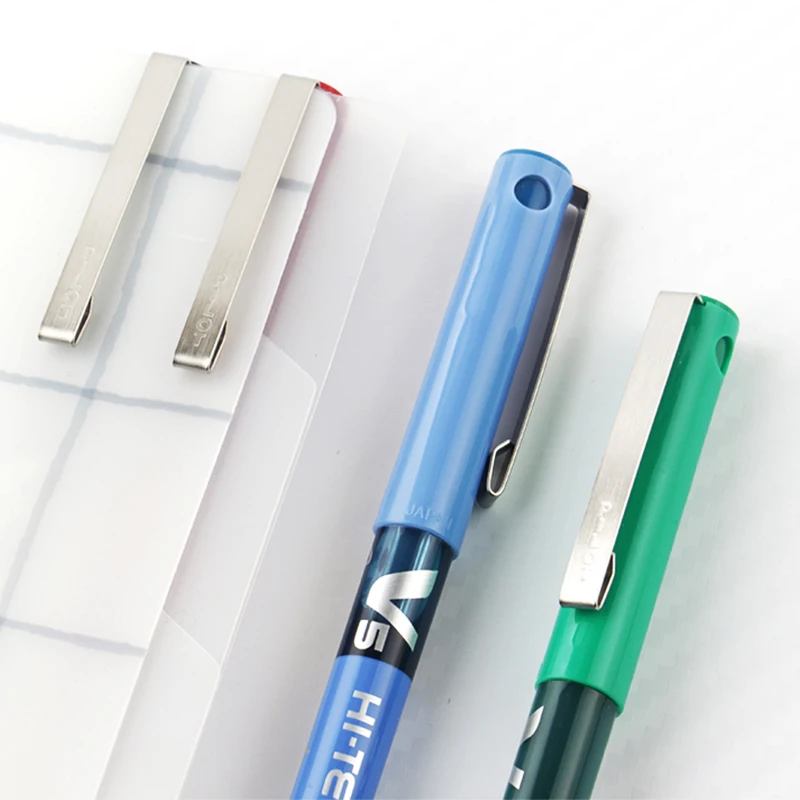 12 шт./партия Япония пилот V5 жидкие чернила ручка 0,5 мм 7 цветов на выбор BX-V5 стандартная ручка офисные и школьные канцелярские принадлежности