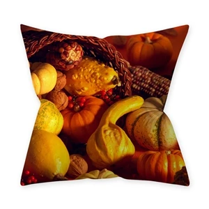Наволочка с надписью thanksgiving Pumpkin thanksgiving наволочка 45*45 см - Цвет: G