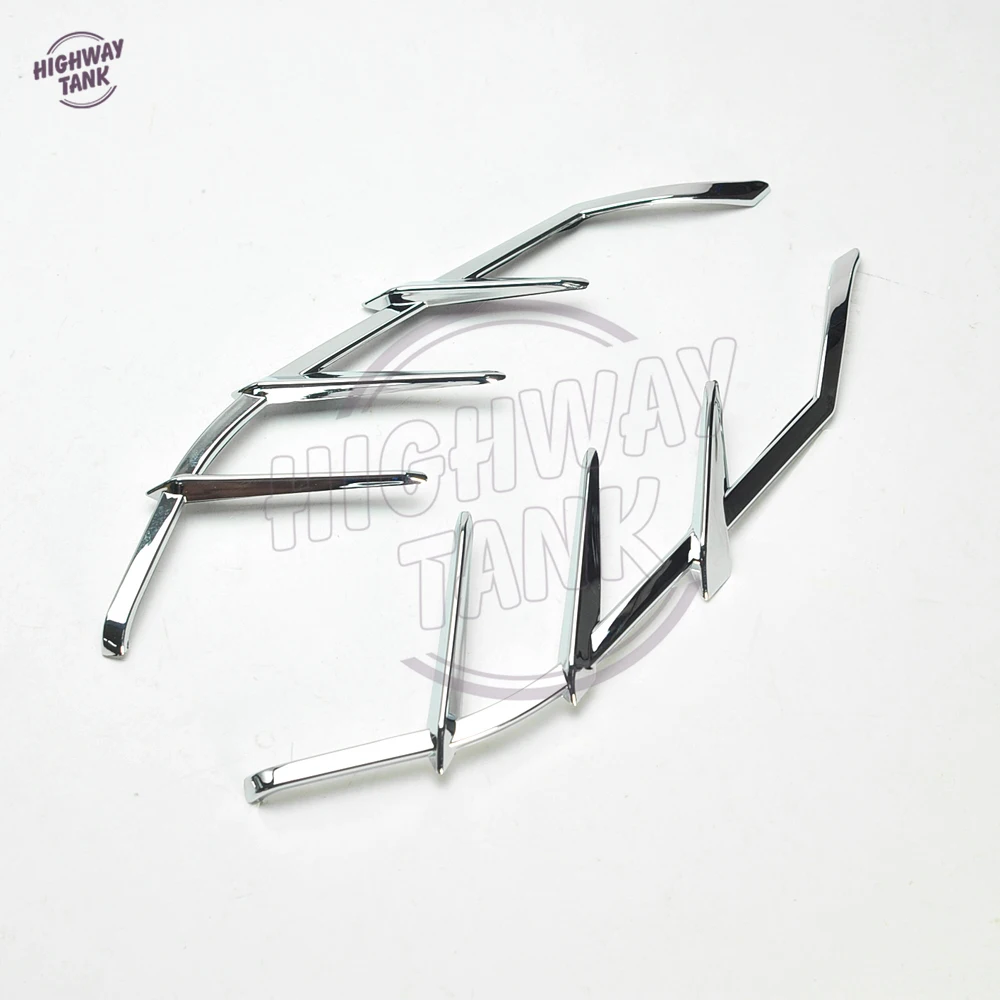 Хромированные воздушные дефлекторы средней рамки мотоцикла для Harley Electra Street Glide FLHX 2009